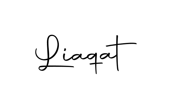 You should practise on your own different ways (Autography-DOLnW) to write your name (Liaqat) in signature. don't let someone else do it for you. Liaqat signature style 10 images and pictures png