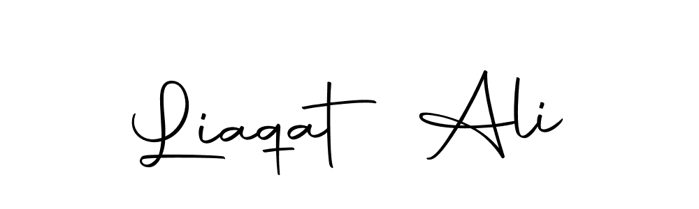 Create a beautiful signature design for name Liaqat Ali. With this signature (Autography-DOLnW) fonts, you can make a handwritten signature for free. Liaqat Ali signature style 10 images and pictures png