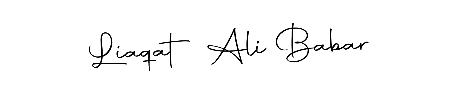 Here are the top 10 professional signature styles for the name Liaqat Ali Babar. These are the best autograph styles you can use for your name. Liaqat Ali Babar signature style 10 images and pictures png