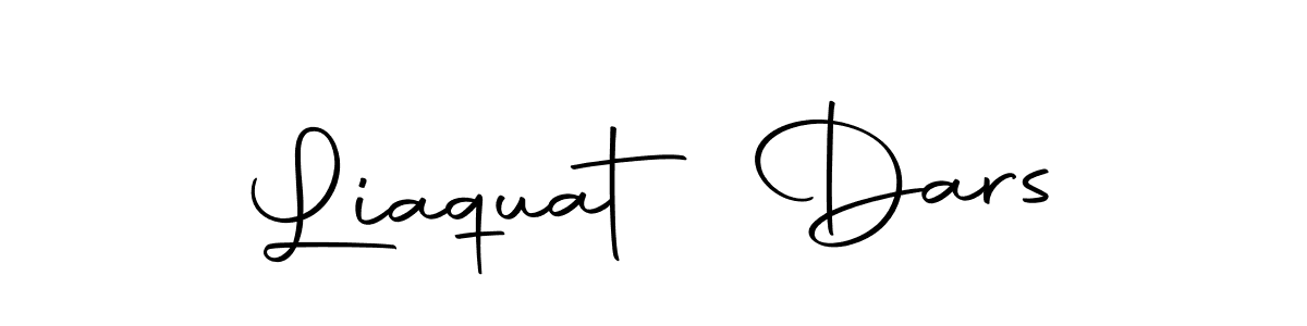Design your own signature with our free online signature maker. With this signature software, you can create a handwritten (Autography-DOLnW) signature for name Liaquat Dars. Liaquat Dars signature style 10 images and pictures png