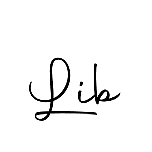 How to make Lib name signature. Use Autography-DOLnW style for creating short signs online. This is the latest handwritten sign. Lib signature style 10 images and pictures png