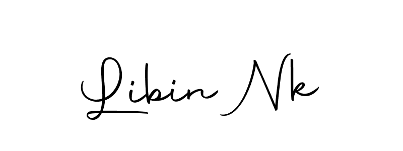 Make a beautiful signature design for name Libin Nk. Use this online signature maker to create a handwritten signature for free. Libin Nk signature style 10 images and pictures png