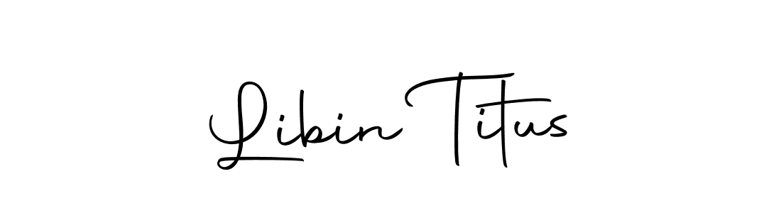 Also You can easily find your signature by using the search form. We will create Libin Titus name handwritten signature images for you free of cost using Autography-DOLnW sign style. Libin Titus signature style 10 images and pictures png