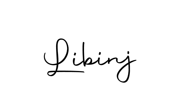 How to make Libinj signature? Autography-DOLnW is a professional autograph style. Create handwritten signature for Libinj name. Libinj signature style 10 images and pictures png