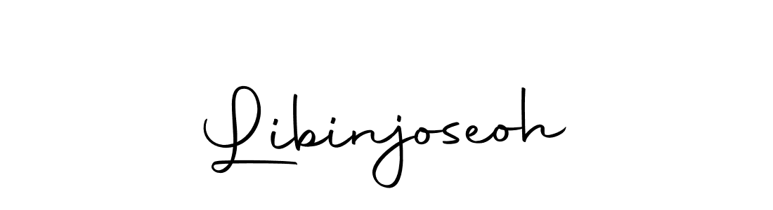 How to make Libinjoseoh name signature. Use Autography-DOLnW style for creating short signs online. This is the latest handwritten sign. Libinjoseoh signature style 10 images and pictures png