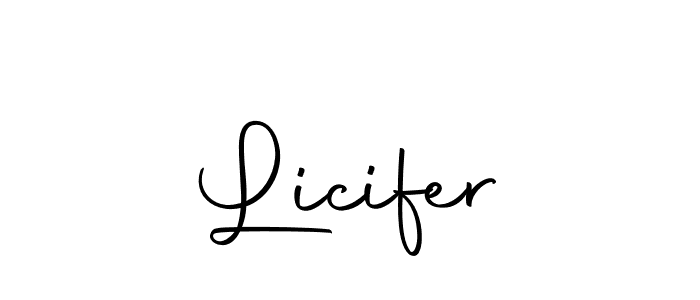 Also we have Licifer name is the best signature style. Create professional handwritten signature collection using Autography-DOLnW autograph style. Licifer signature style 10 images and pictures png