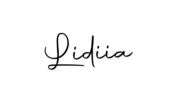 You should practise on your own different ways (Autography-DOLnW) to write your name (Lidiia) in signature. don't let someone else do it for you. Lidiia signature style 10 images and pictures png