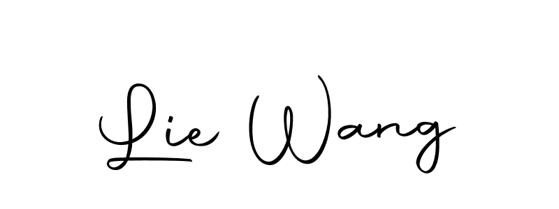 Use a signature maker to create a handwritten signature online. With this signature software, you can design (Autography-DOLnW) your own signature for name Lie Wang. Lie Wang signature style 10 images and pictures png