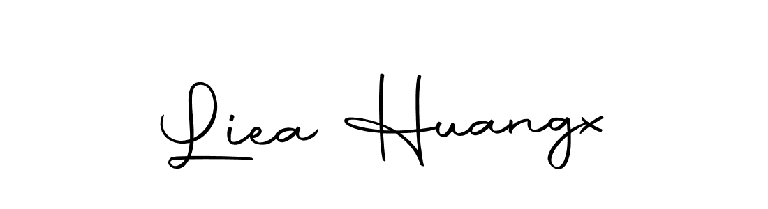 Liea Huangx stylish signature style. Best Handwritten Sign (Autography-DOLnW) for my name. Handwritten Signature Collection Ideas for my name Liea Huangx. Liea Huangx signature style 10 images and pictures png