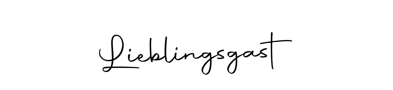 How to make Lieblingsgast signature? Autography-DOLnW is a professional autograph style. Create handwritten signature for Lieblingsgast name. Lieblingsgast signature style 10 images and pictures png