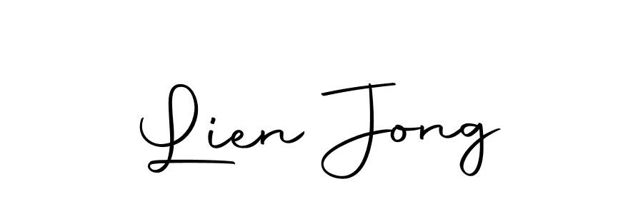 if you are searching for the best signature style for your name Lien Jong. so please give up your signature search. here we have designed multiple signature styles  using Autography-DOLnW. Lien Jong signature style 10 images and pictures png