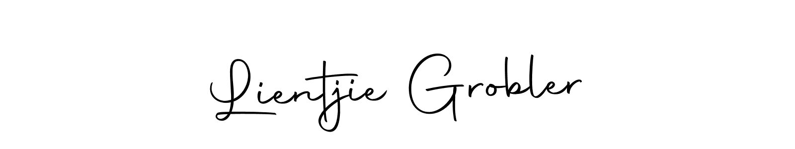 Best and Professional Signature Style for Lientjie Grobler. Autography-DOLnW Best Signature Style Collection. Lientjie Grobler signature style 10 images and pictures png