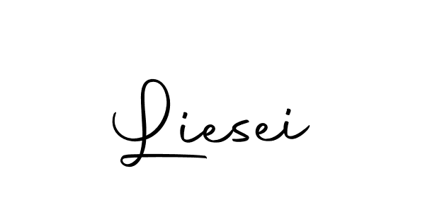 Make a beautiful signature design for name Liesei. Use this online signature maker to create a handwritten signature for free. Liesei signature style 10 images and pictures png