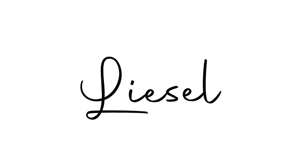 Use a signature maker to create a handwritten signature online. With this signature software, you can design (Autography-DOLnW) your own signature for name Liesel. Liesel signature style 10 images and pictures png