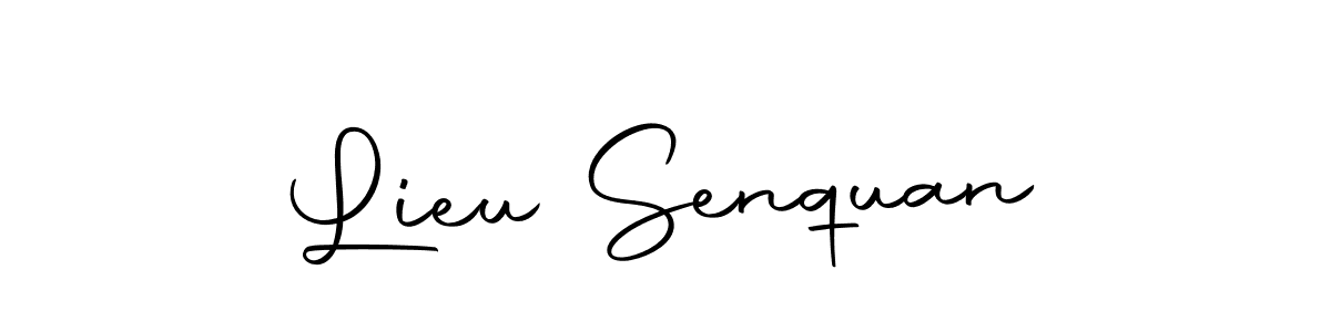 Here are the top 10 professional signature styles for the name Lieu Senquan. These are the best autograph styles you can use for your name. Lieu Senquan signature style 10 images and pictures png