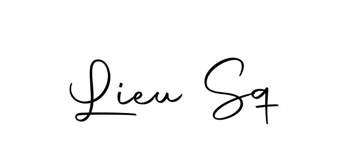How to Draw Lieu Sq signature style? Autography-DOLnW is a latest design signature styles for name Lieu Sq. Lieu Sq signature style 10 images and pictures png