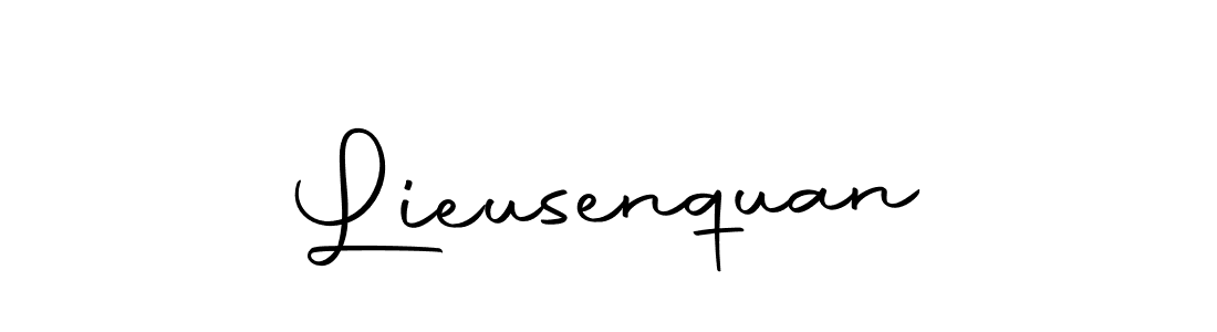 Make a beautiful signature design for name Lieusenquan. Use this online signature maker to create a handwritten signature for free. Lieusenquan signature style 10 images and pictures png