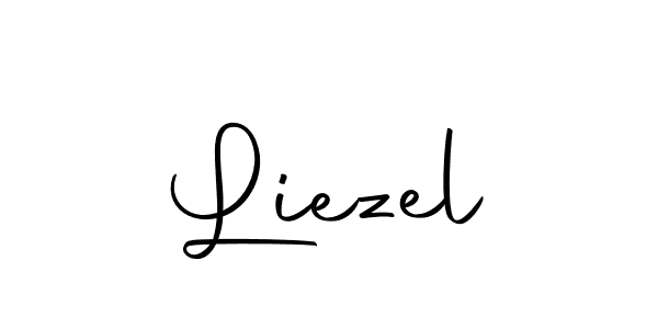 Use a signature maker to create a handwritten signature online. With this signature software, you can design (Autography-DOLnW) your own signature for name Liezel. Liezel signature style 10 images and pictures png