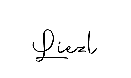 Use a signature maker to create a handwritten signature online. With this signature software, you can design (Autography-DOLnW) your own signature for name Liezl. Liezl signature style 10 images and pictures png