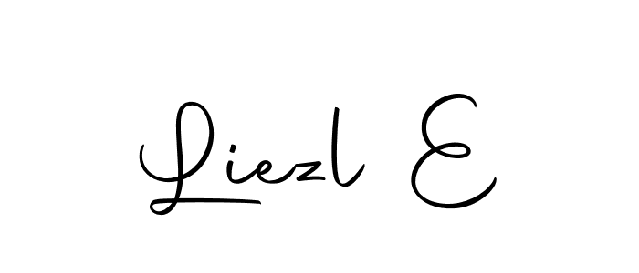 Also You can easily find your signature by using the search form. We will create Liezl E name handwritten signature images for you free of cost using Autography-DOLnW sign style. Liezl E signature style 10 images and pictures png