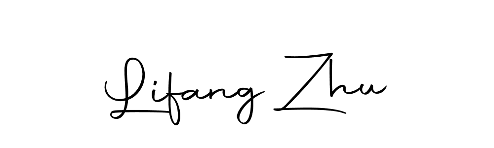 Similarly Autography-DOLnW is the best handwritten signature design. Signature creator online .You can use it as an online autograph creator for name Lifang Zhu. Lifang Zhu signature style 10 images and pictures png