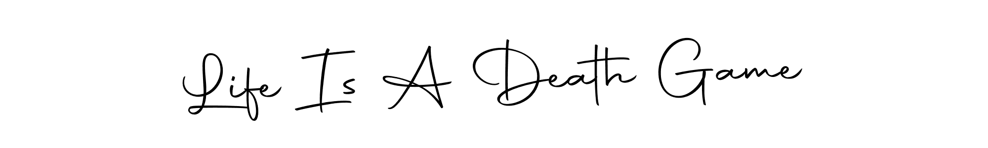 Also You can easily find your signature by using the search form. We will create Life Is A Death Game name handwritten signature images for you free of cost using Autography-DOLnW sign style. Life Is A Death Game signature style 10 images and pictures png