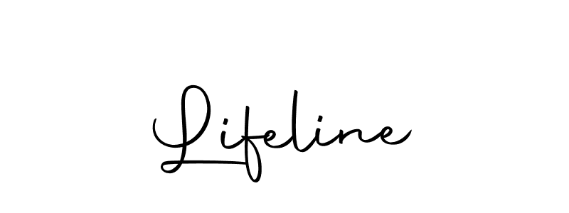 Make a beautiful signature design for name Lifeline. With this signature (Autography-DOLnW) style, you can create a handwritten signature for free. Lifeline signature style 10 images and pictures png