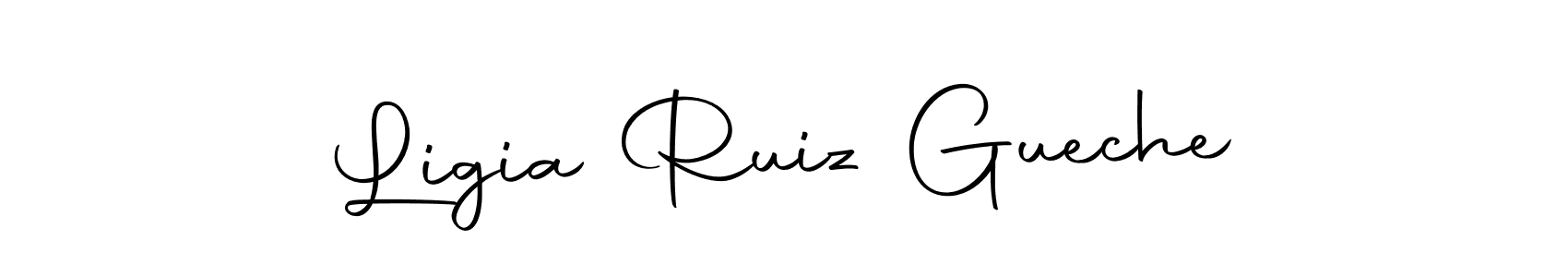 Design your own signature with our free online signature maker. With this signature software, you can create a handwritten (Autography-DOLnW) signature for name Ligia Ruiz Gueche. Ligia Ruiz Gueche signature style 10 images and pictures png
