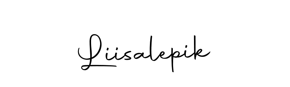 How to make Liisalepik signature? Autography-DOLnW is a professional autograph style. Create handwritten signature for Liisalepik name. Liisalepik signature style 10 images and pictures png