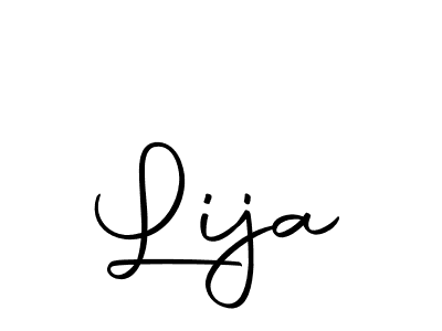 It looks lik you need a new signature style for name Lija. Design unique handwritten (Autography-DOLnW) signature with our free signature maker in just a few clicks. Lija signature style 10 images and pictures png