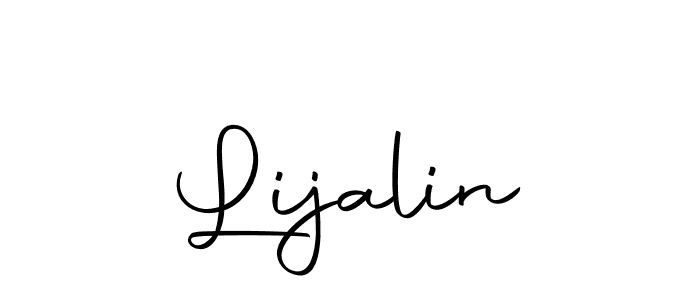 You should practise on your own different ways (Autography-DOLnW) to write your name (Lijalin) in signature. don't let someone else do it for you. Lijalin signature style 10 images and pictures png