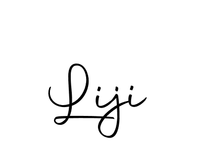 The best way (Autography-DOLnW) to make a short signature is to pick only two or three words in your name. The name Liji include a total of six letters. For converting this name. Liji signature style 10 images and pictures png