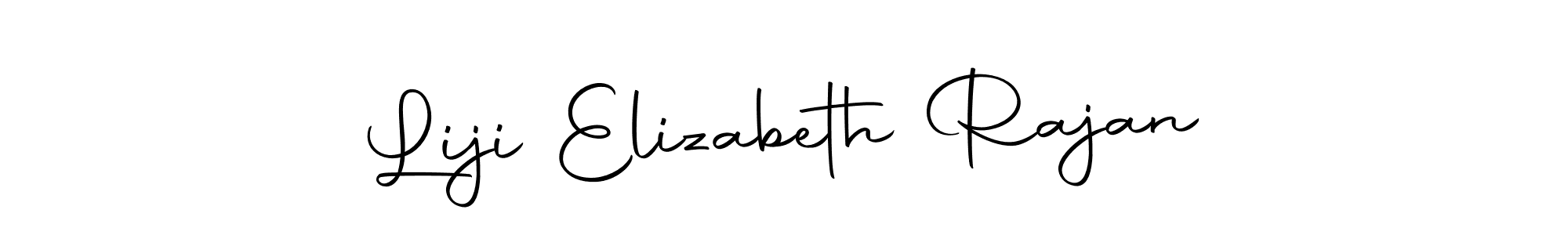 Check out images of Autograph of Liji Elizabeth Rajan name. Actor Liji Elizabeth Rajan Signature Style. Autography-DOLnW is a professional sign style online. Liji Elizabeth Rajan signature style 10 images and pictures png