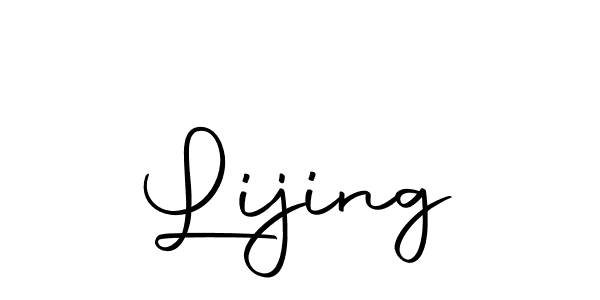 Similarly Autography-DOLnW is the best handwritten signature design. Signature creator online .You can use it as an online autograph creator for name Lijing. Lijing signature style 10 images and pictures png
