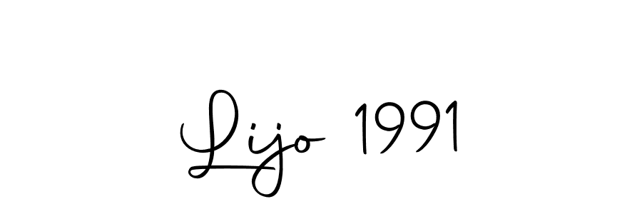 The best way (Autography-DOLnW) to make a short signature is to pick only two or three words in your name. The name Lijo 1991 include a total of six letters. For converting this name. Lijo 1991 signature style 10 images and pictures png