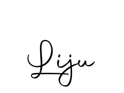 Also we have Liju name is the best signature style. Create professional handwritten signature collection using Autography-DOLnW autograph style. Liju signature style 10 images and pictures png