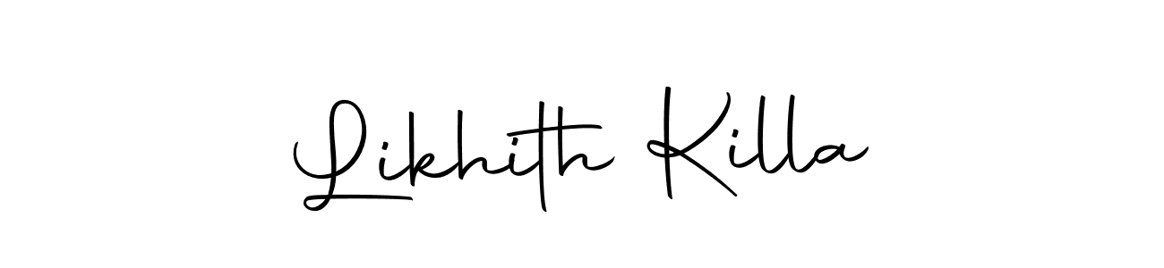 Once you've used our free online signature maker to create your best signature Autography-DOLnW style, it's time to enjoy all of the benefits that Likhith Killa name signing documents. Likhith Killa signature style 10 images and pictures png