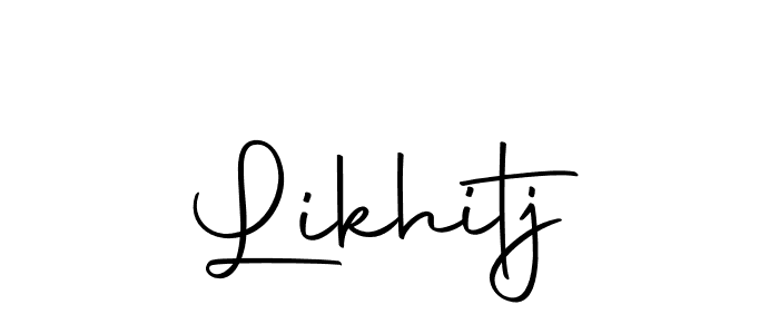 How to make Likhitj signature? Autography-DOLnW is a professional autograph style. Create handwritten signature for Likhitj name. Likhitj signature style 10 images and pictures png