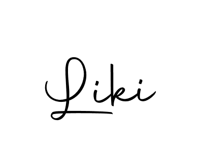 Also we have Liki name is the best signature style. Create professional handwritten signature collection using Autography-DOLnW autograph style. Liki signature style 10 images and pictures png