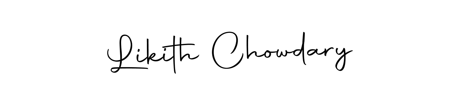 Here are the top 10 professional signature styles for the name Likith Chowdary. These are the best autograph styles you can use for your name. Likith Chowdary signature style 10 images and pictures png