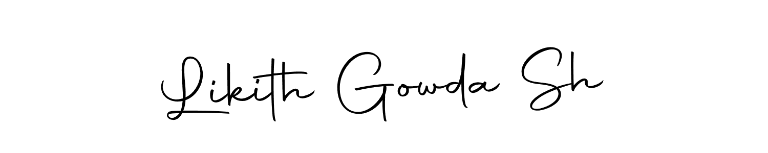 Also You can easily find your signature by using the search form. We will create Likith Gowda Sh name handwritten signature images for you free of cost using Autography-DOLnW sign style. Likith Gowda Sh signature style 10 images and pictures png