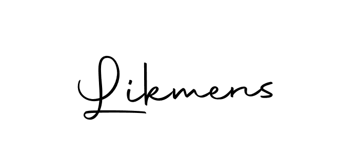 Similarly Autography-DOLnW is the best handwritten signature design. Signature creator online .You can use it as an online autograph creator for name Likmens. Likmens signature style 10 images and pictures png
