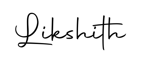 Quickly download Likshith name signature in high-resolution PNG using Autography-DOLnW style. Ready to insert into PDFs and online applications. Likshith signature style 10 images and pictures png