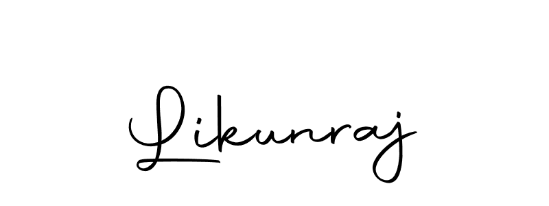 Use a signature maker to create a handwritten signature online. With this signature software, you can design (Autography-DOLnW) your own signature for name Likunraj. Likunraj signature style 10 images and pictures png