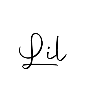 Use a signature maker to create a handwritten signature online. With this signature software, you can design (Autography-DOLnW) your own signature for name Lil. Lil signature style 10 images and pictures png