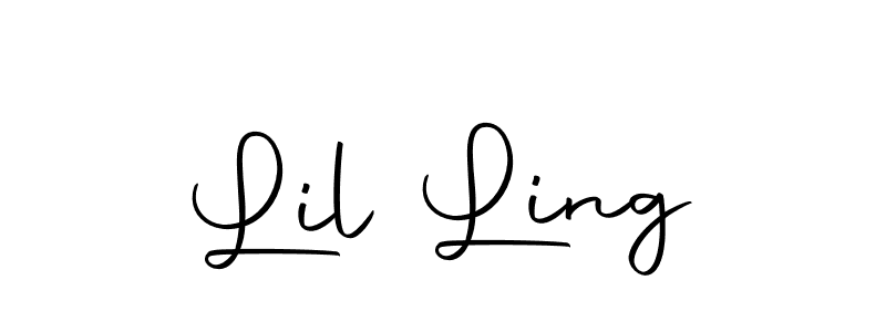 This is the best signature style for the Lil Ling name. Also you like these signature font (Autography-DOLnW). Mix name signature. Lil Ling signature style 10 images and pictures png