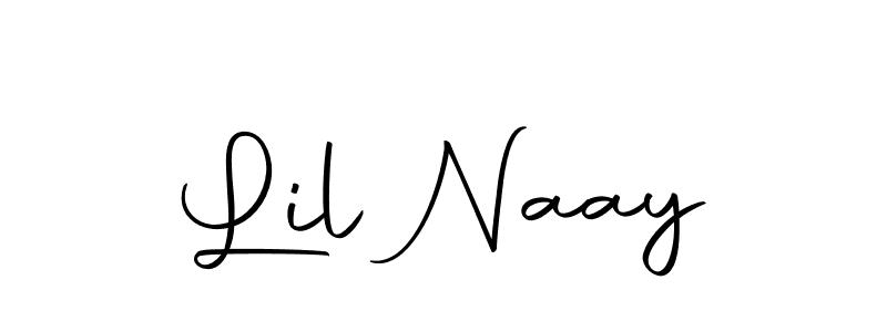 Create a beautiful signature design for name Lil Naay. With this signature (Autography-DOLnW) fonts, you can make a handwritten signature for free. Lil Naay signature style 10 images and pictures png