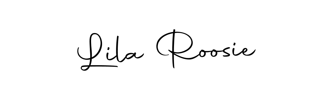 This is the best signature style for the Lila Roosie name. Also you like these signature font (Autography-DOLnW). Mix name signature. Lila Roosie signature style 10 images and pictures png