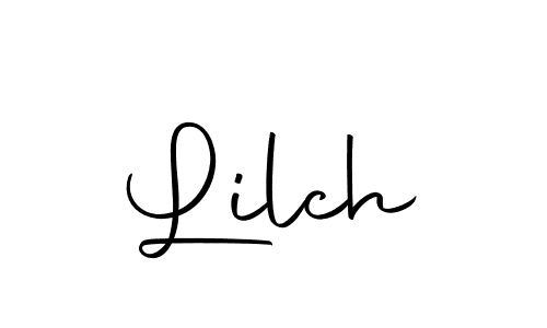 The best way (Autography-DOLnW) to make a short signature is to pick only two or three words in your name. The name Lilch include a total of six letters. For converting this name. Lilch signature style 10 images and pictures png