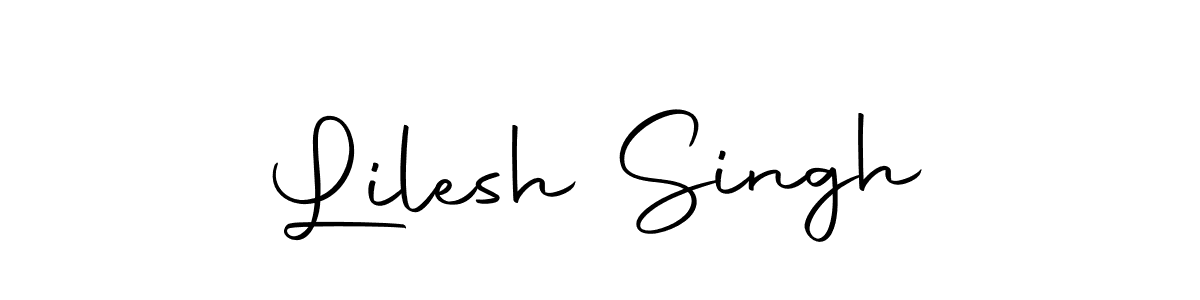 Make a beautiful signature design for name Lilesh Singh. With this signature (Autography-DOLnW) style, you can create a handwritten signature for free. Lilesh Singh signature style 10 images and pictures png